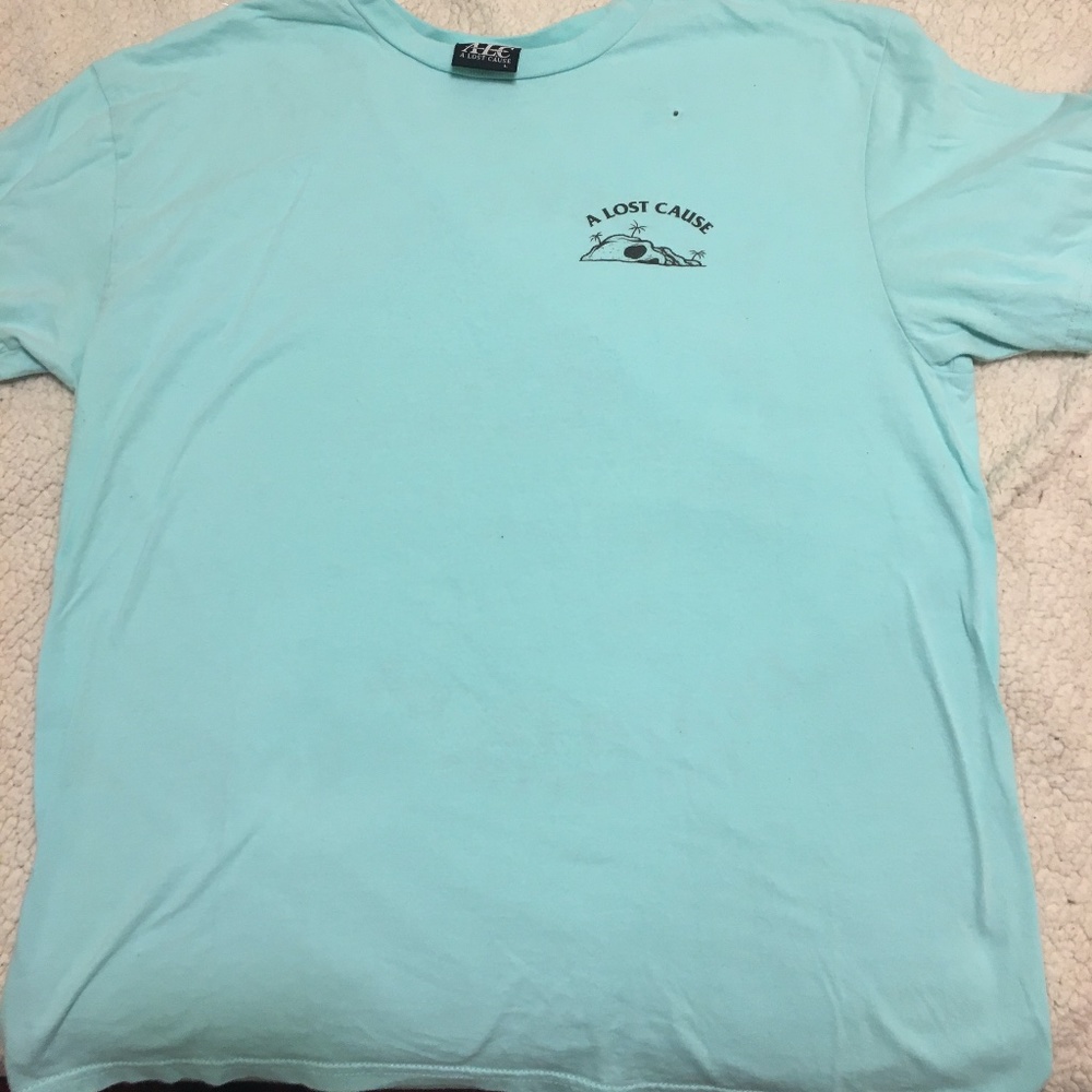 A Lost Cause Death from the Depths Blue shirt